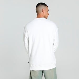 GRAPHICS "Technisch" Men's Relaxed Fit Crew-Neck Sweatshirt, PUMA White, extralarge-IND